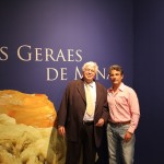 Diógenes Campos Diretor do Museu Ciências da Terra - RJ e Marcello Fernandes (Michellangello Art Gallery).