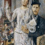 Óleo s/ tela "Os Noivos" (1955), de Antonio López García (1936-), medindo 120 cm x 104 cm e pertence à coleção do Museu Nacional Centro de Arte Rainha Sofia, em Madri.
