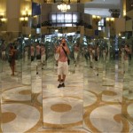Eu e imagens "refletidas".