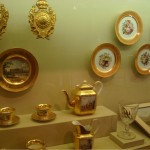 Conjunto de chá do serviço Império Século XIX (Cedidos pelo Museu Mariano Procópio-JF).