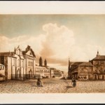 Barthélemy Lauverge. La Grande Rue à Rio Janeiro, 1830.