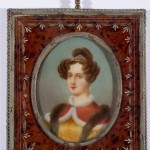 D. Amelia de Leuchtenberg, segunda Imperatriz do Brasil, por artista desconhecido.